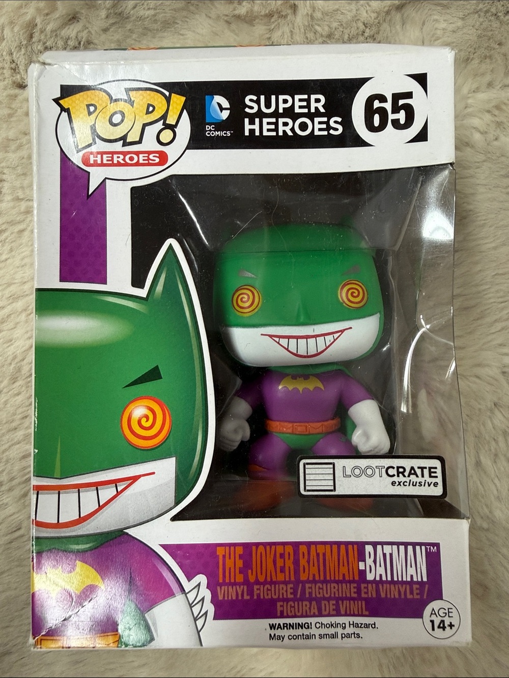 Funko Pop Heros Super Heroes The Joker Batman-Batman #65 New